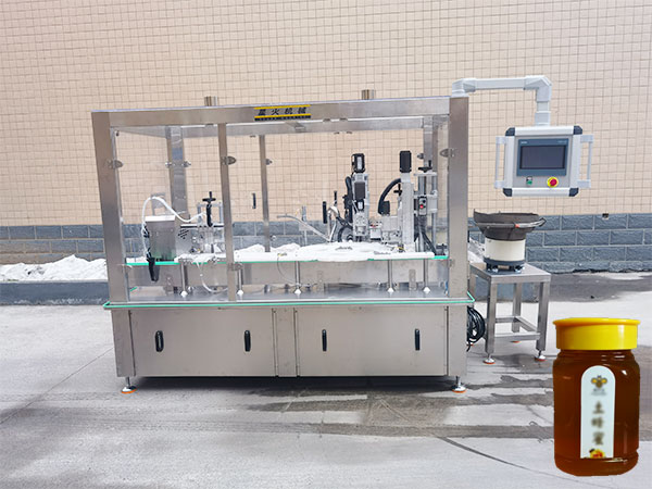 糖浆蜂蜜膏体灌装机生产线设备